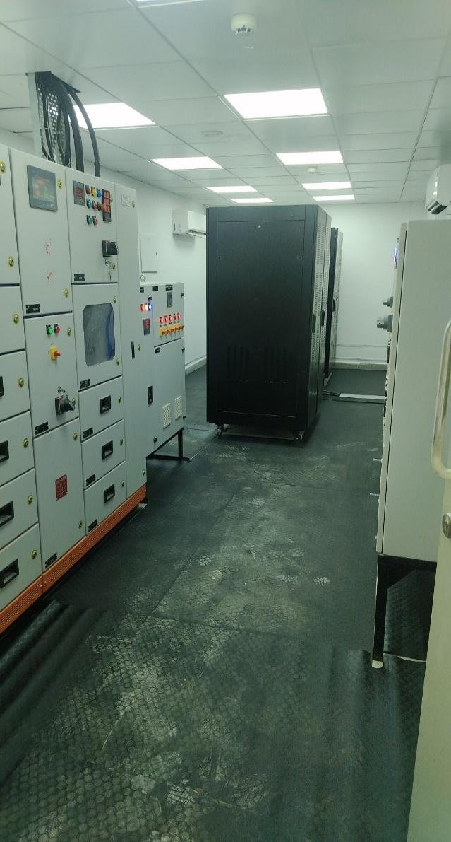 BSNL Data Center Jammu and Kashmir electrical room