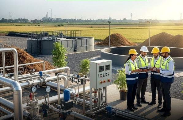 CBG Park plant infrastructure