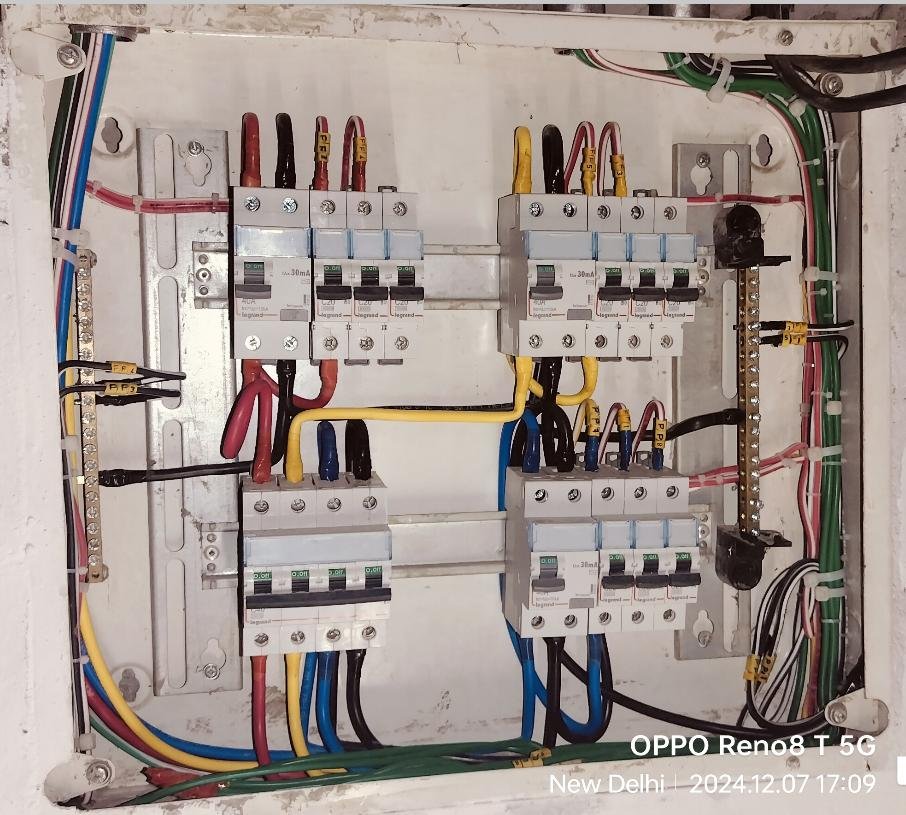 Uttarakhand Niwas panel wiring
